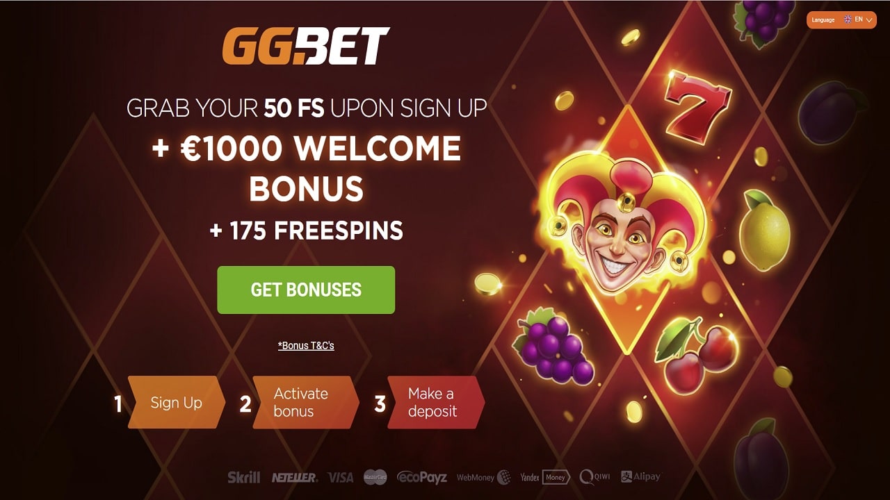 gg bet bonus