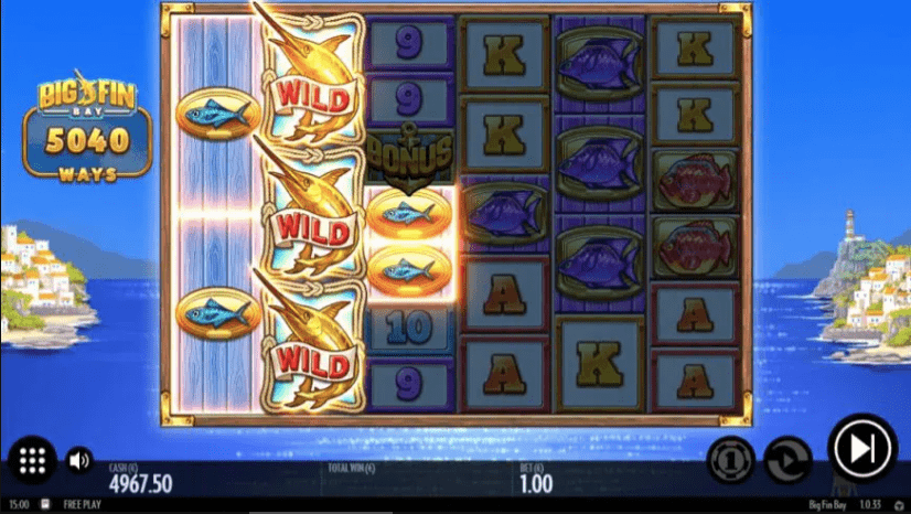 Big Fin Bay slots spielautomaten