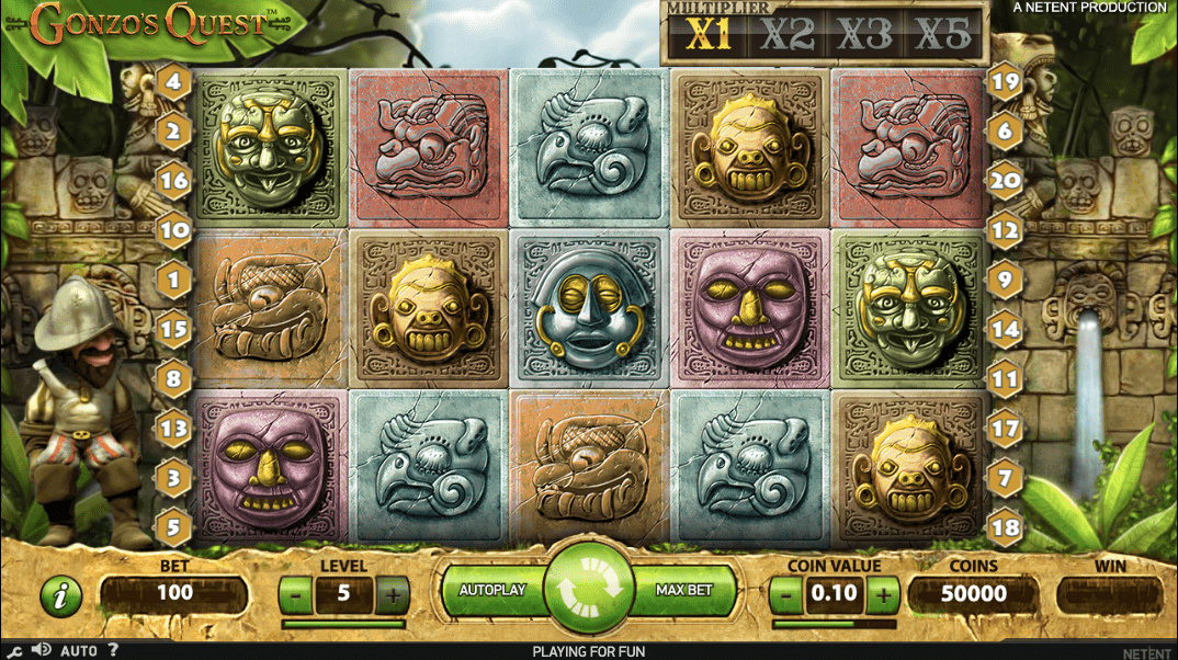 Gonzo's Quest slots spielautomaten