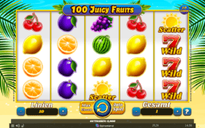 100 JUICY FRUITS Deutschland